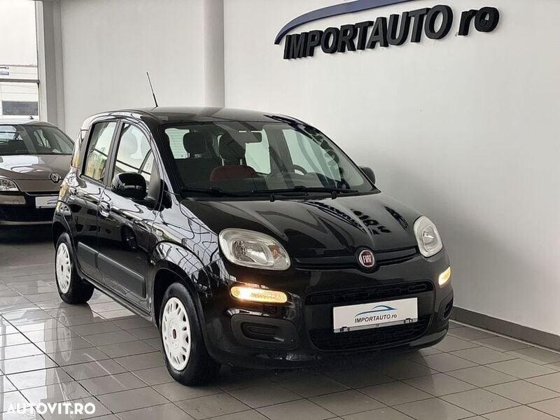 Negru Utilizat 2013 Fiat Panda Easy Hatchback | 4.290 EUR - Imagine 1/4