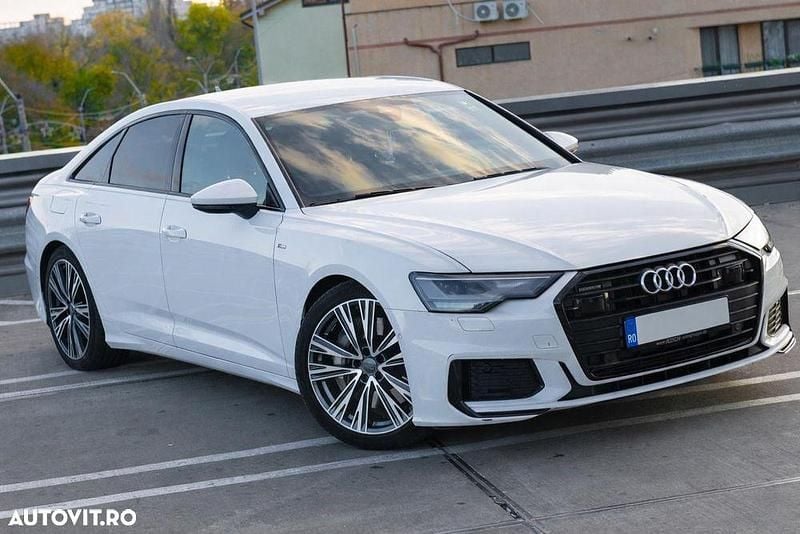 Second-hand Audi A6 S-Line 299 CP (219 kW) 2020 Culoarealb Berlinǎ