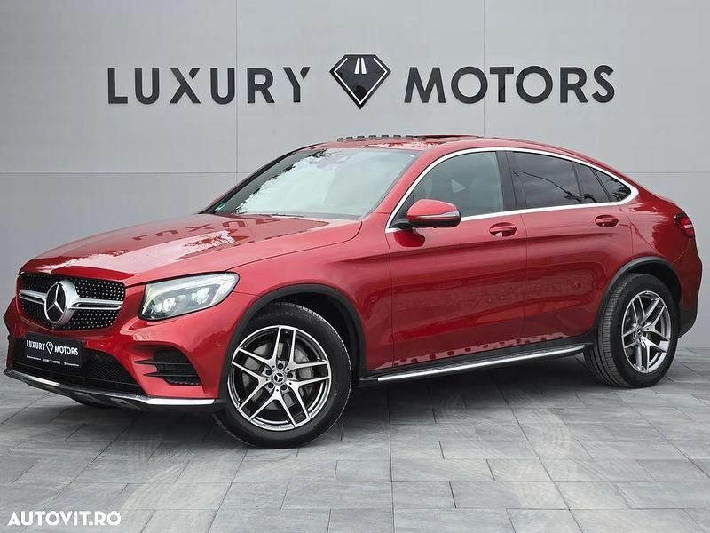 Culoarerosu Utilizat 2017 Mercedes GLC250 AMG line Coupe | 30.500 EUR (Preț OK) - Imagine 1/4