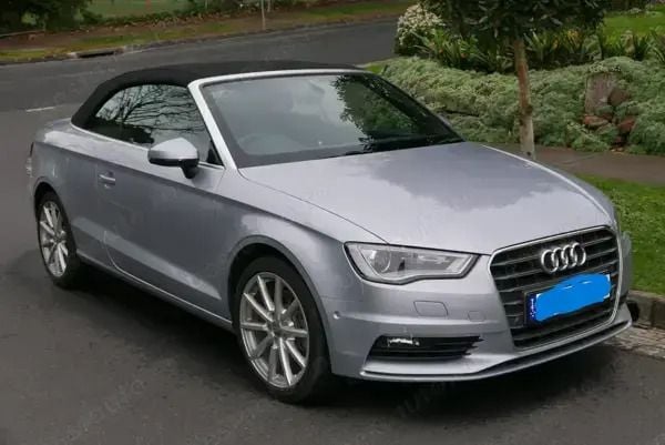 Argintiu Utilizat 2011 Audi A3 Cabrio | 6.000 EUR (Super Preț) - Imagine 1/4