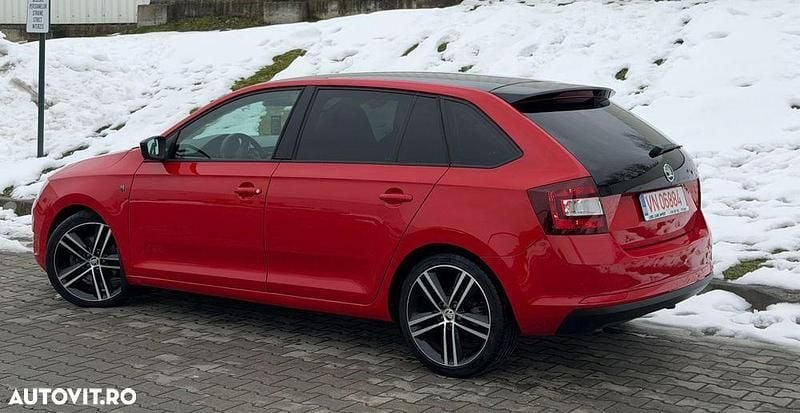 Second-hand Skoda Rapid Monte Carlo 105 CP (77 kW) 2014 Culoarerosu Hatchback