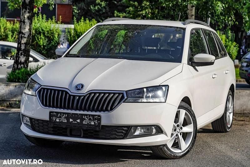 Culoarealb Utilizat 2021 Skoda Fabia Style Break | 9.305 EUR (Preț bun) - Imagine 1/4