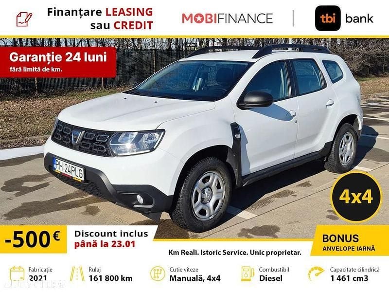 Culoarealb Utilizat 2021 Dacia Duster Comfort SUV | 12.980 EUR (Preț bun) - Imagine 1/4
