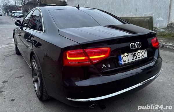Second-hand Audi A8 270 CP (198 kW) 2012 Negru Berlinǎ