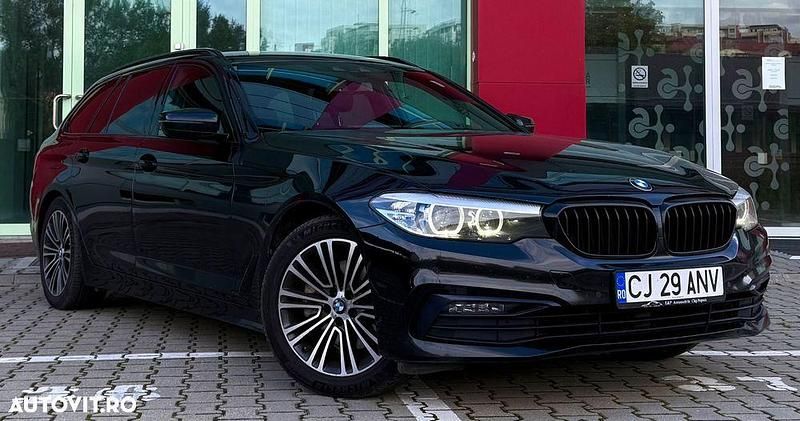 Culoarenegru Utilizat 2019 BMW 518 Comfort Edition Break | 15.999 EUR - Imagine 1/4
