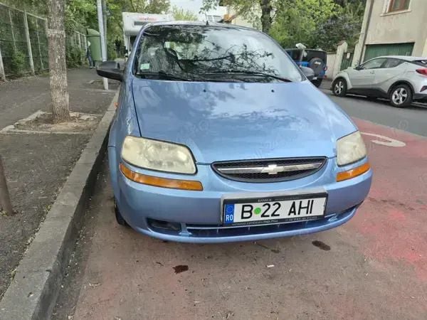 Albastru Utilizat 2004 Chevrolet Kalos Hatchback | 4.000 EUR - Imagine 1/4