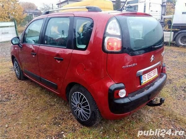 Second-hand Citroën C3 Picasso 92 CP (67 kW) 2012 Rosu Monovolum