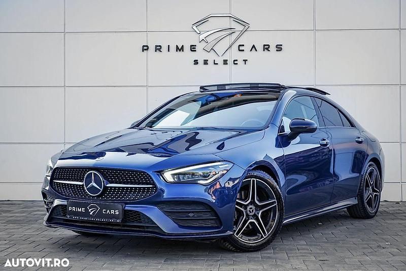 Culoarealbastru Utilizat 2020 Mercedes CLA180 AMG line Berlinǎ | 28.980 EUR (Scump) - Imagine 1/4