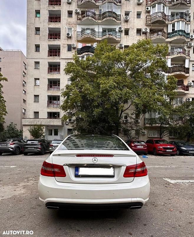 Second-hand Mercedes E350 265 CP (194 kW) 2010 Culoarealb Coupe