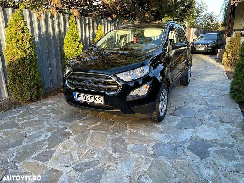 Negru Utilizat 2018 Ford Ecosport ST-Line SUV | 8.100 EUR (Super Preț) - Imagine 1/4