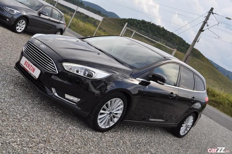 Second-hand Ford Focus Titanium 125 CP (91 kW) 2015 Negru Berlinǎ