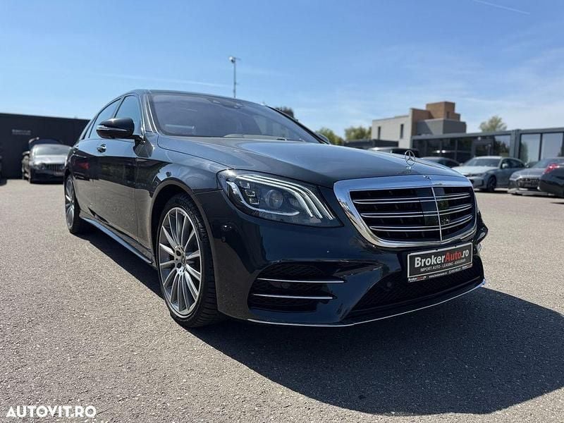 Culoarenegru Utilizat 2018 Mercedes S400 Berlinǎ | 59.895 EUR - Imagine 1/4