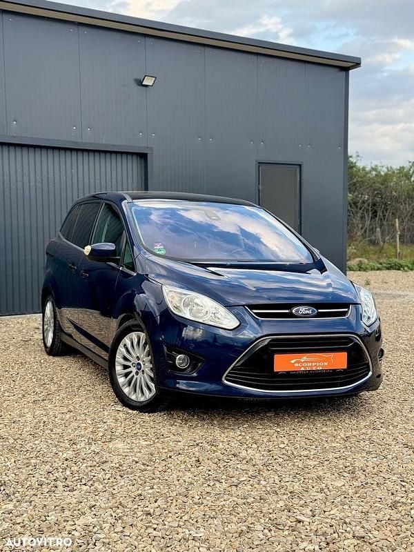 Albastru Utilizat 2012 Ford Grand C-Max Titanium Monovolum | 5.300 EUR (Super Preț) - Imagine 1/4