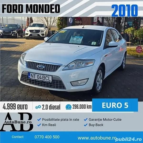 Utilizat 2010 Ford Mondeo Berlinǎ | 4.999 EUR (Puțin scump) - Imagine 1/4