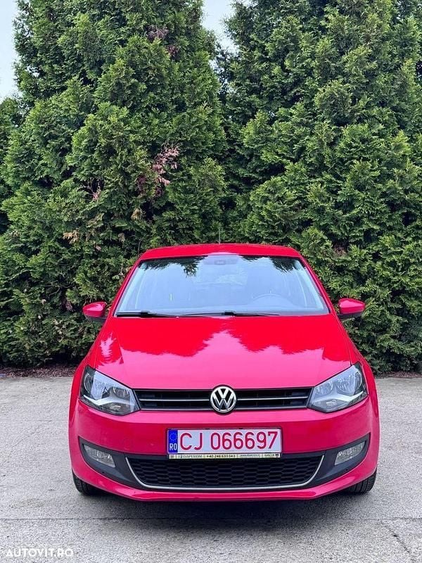 Rosu Utilizat 2011 VW Polo Edition | 5.499 EUR (Preț OK) - Imagine 1/4