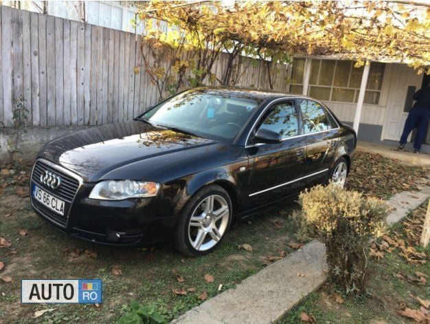 Second-hand Audi A4 S-Line 140 CP (102 kW) 2005 Negru Berlinǎ