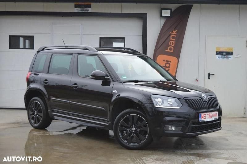 Second-hand Skoda Yeti Monte Carlo 122 CP (89 kW) 2014 Culoarenegru SUV