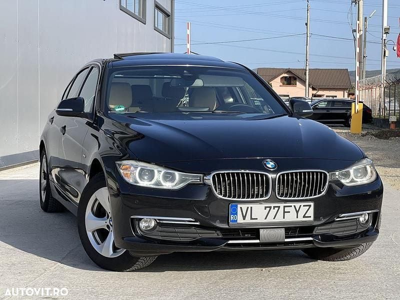 Negru Utilizat 2012 BMW 320 Luxury Line Berlinǎ | 11.250 EUR (Puțin scump) - Imagine 1/4