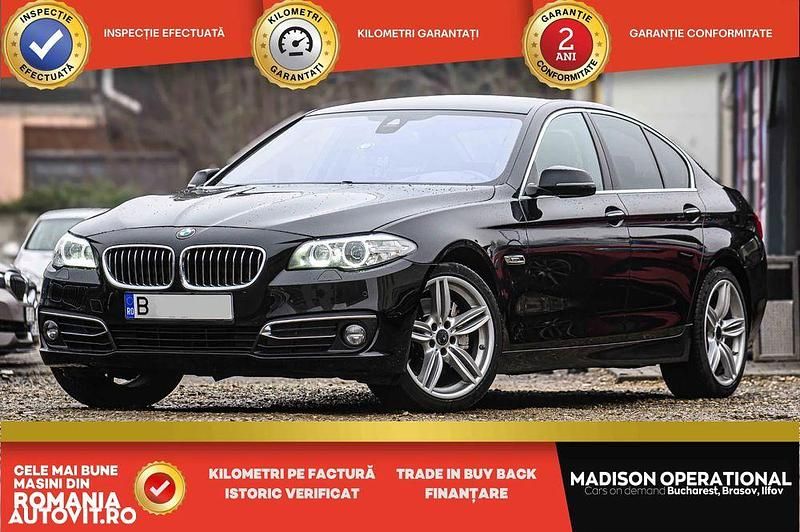 Culoarenegru Utilizat 2015 BMW 530 Comfort Edition Berlinǎ | 14.850 EUR (Preț OK) - Imagine 1/4