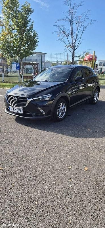Second-hand Mazda CX-3 Exclusive-Line 105 CP (77 kW) 2017 Culoarenegru SUV