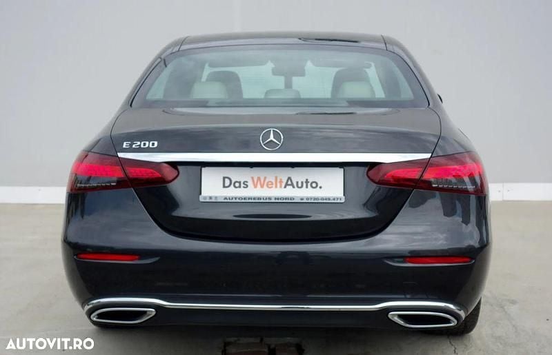 Second-hand Mercedes E200 Avantgarde 197 CP (144 kW) 2021 Culoarenegru Berlinǎ