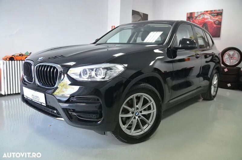 Negru Utilizat 2019 BMW X3 Advantage SUV | 27.490 EUR (Preț OK) - Imagine 1/4