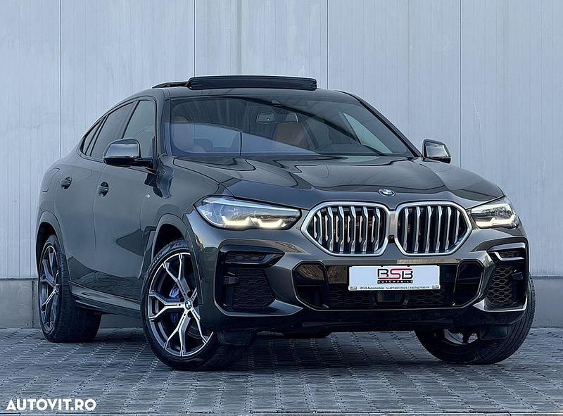Culoareverde Utilizat 2022 BMW X6 Shadowline SUV | 58.927 EUR (Super Preț) - Imagine 1/4