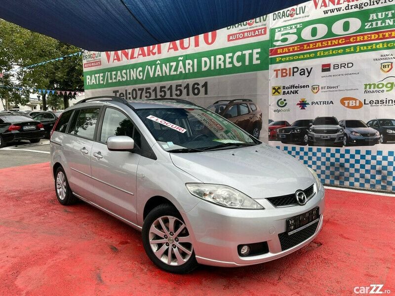 Argintiu Utilizat 2006 Mazda 5 Monovolum | 2.999 EUR (Scump) - Imagine 1/4