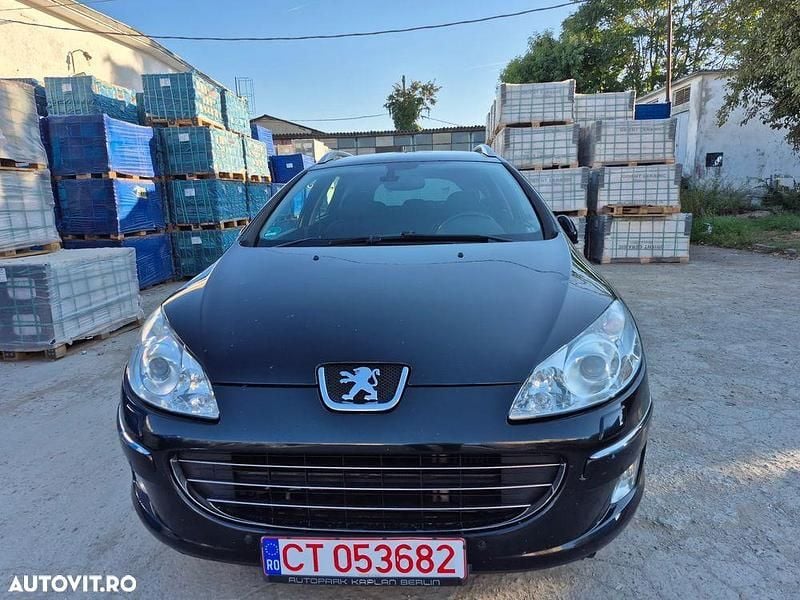 Culoarenegru Utilizat 2010 Peugeot 407 Break | 3.899 EUR (Puțin scump) - Imagine 1/4