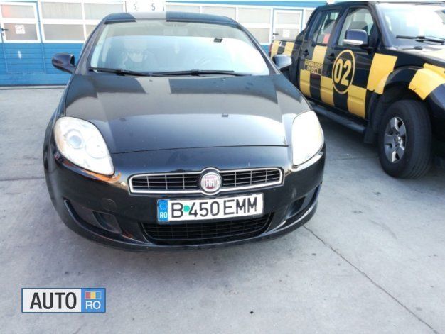 Negru Utilizat 2008 Fiat Bravo Hatchback | 3.200 EUR - Imagine 1/4