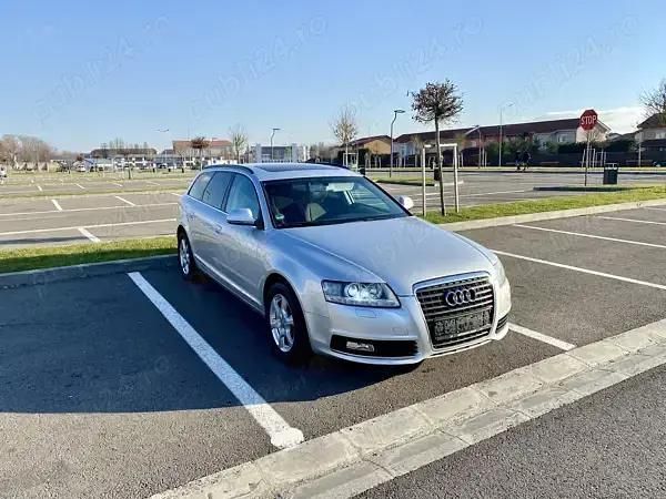 Argintiu Utilizat 2010 Audi A6 Break | 8.000 EUR (Puțin scump) - Imagine 1/4