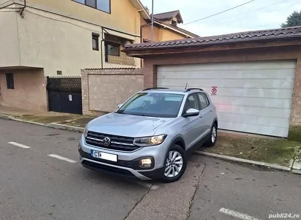 Gri Utilizat 2021 VW T-Cross SUV | 15.400 EUR (Super Preț) - Imagine 1/4