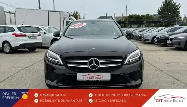 Negru Utilizat 2020 Mercedes 220 Elegance Berlinǎ | 24.395 EUR - Imagine 1/4