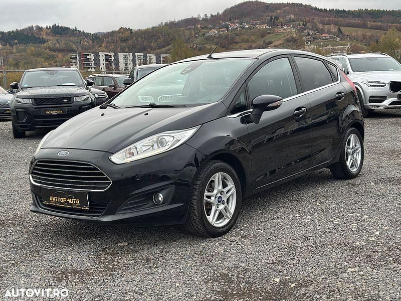 Culoarenegru Utilizat 2014 Ford Fiesta Titanium | 4.850 EUR (Preț OK) - Imagine 1/4
