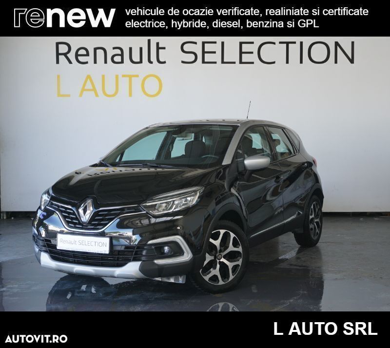 Negru Utilizat 2019 Renault Captur Intens SUV | 11.375 EUR (Preț bun) - Imagine 1/4
