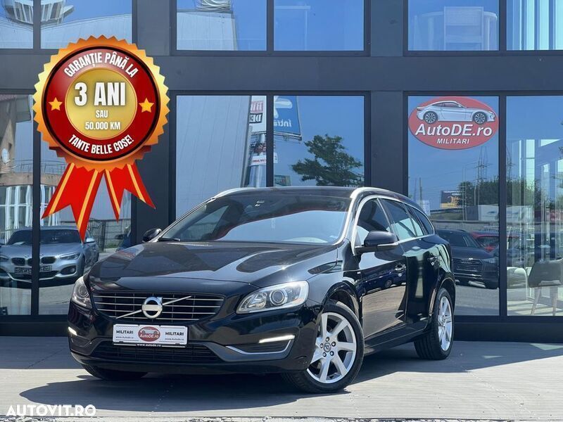 Negru Utilizat 2013 Volvo V60 Break | 9.990 EUR (Puțin scump) - Imagine 1/4