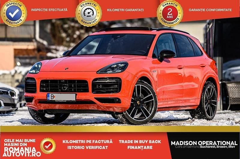 Culoareportocaliu Second-hand 2021 Porsche Cayenne SUV | 74.899 EUR - Imagine 1/4
