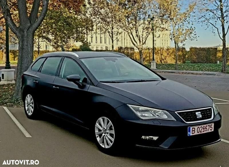 Culoarenegru Utilizat 2019 Seat Leon ST Style Break | 9.650 EUR (Preț bun) - Imagine 1/4