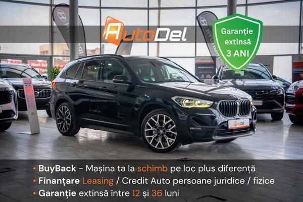 Negru Utilizat 2021 BMW X1 SUV | 23.749 EUR (Preț OK) - Imagine 1/4