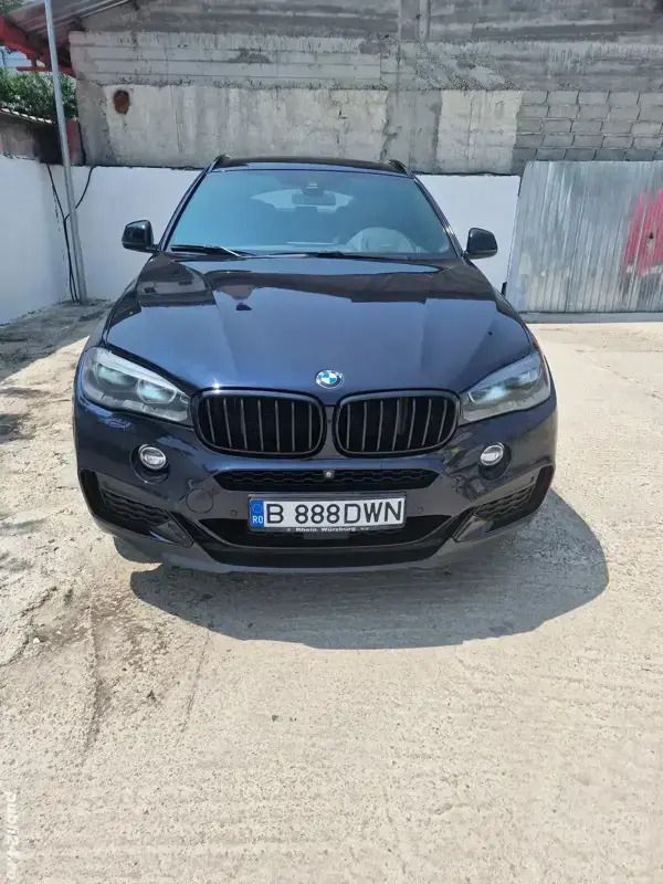 Negru Utilizat 2016 BMW X6 SUV | 31.000 EUR (Scump) - Imagine 1/4