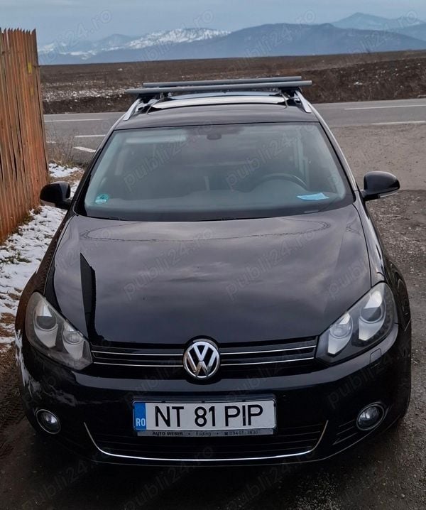 Negru Utilizat 2012 VW Golf VI Hatchback | 5.650 EUR (Preț bun) - Imagine 1/4