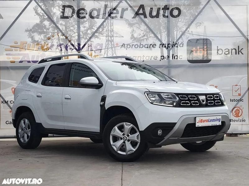 Culoarealb Utilizat 2021 Dacia Duster SUV | 14.290 EUR (Preț OK) - Imagine 1/4
