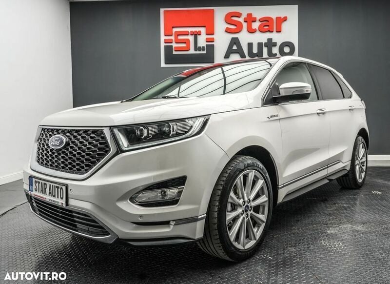 Alb Utilizat 2018 Ford Edge Vignale SUV | 17.784 EUR (Preț OK) - Imagine 1/4