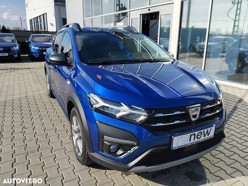 Second-hand Dacia Sandero Expression 90 CP (66 kW) 2022 Culoarealbastru