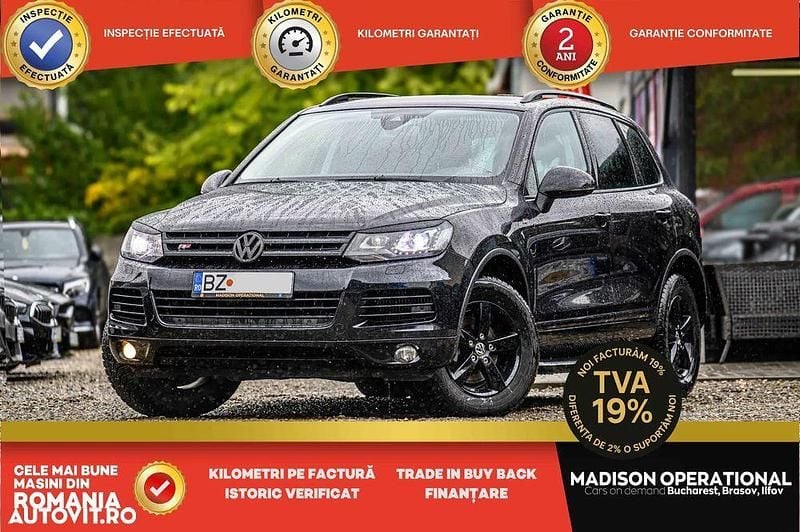 Culoarenegru Utilizat 2012 VW Touareg SUV | 11.850 EUR (Preț bun) - Imagine 1/4