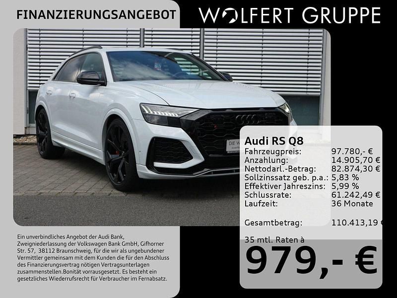 Utilizat 2022 Audi RS Q8 Sport SUV | 103.897 EUR (Preț OK) - Imagine 1/1