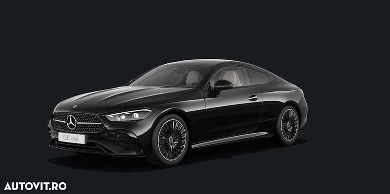 Culoarenegru Utilizat 2025 Mercedes CLE300 AMG line Coupe | 67.900 EUR - Imagine 1/4