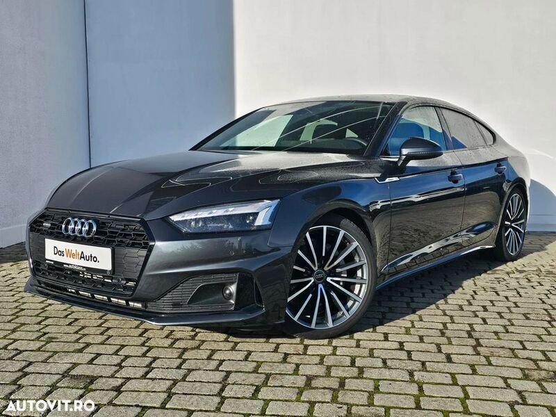 Gri Utilizat 2023 Audi A5 Coupe | 47.739 EUR (Scump) - Imagine 1/4