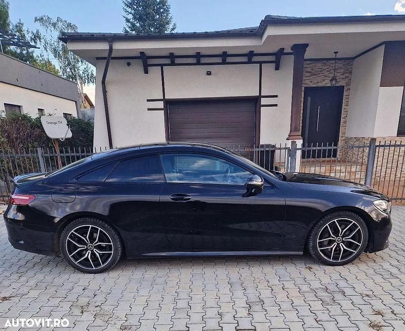 Second-hand Mercedes E200 197 CP (144 kW) 2023 Culoarenegru Coupe