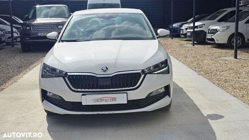 Alb Utilizat 2021 Skoda Scala Ambition Hatchback | 11.999 EUR (Super Preț) - Imagine 1/4